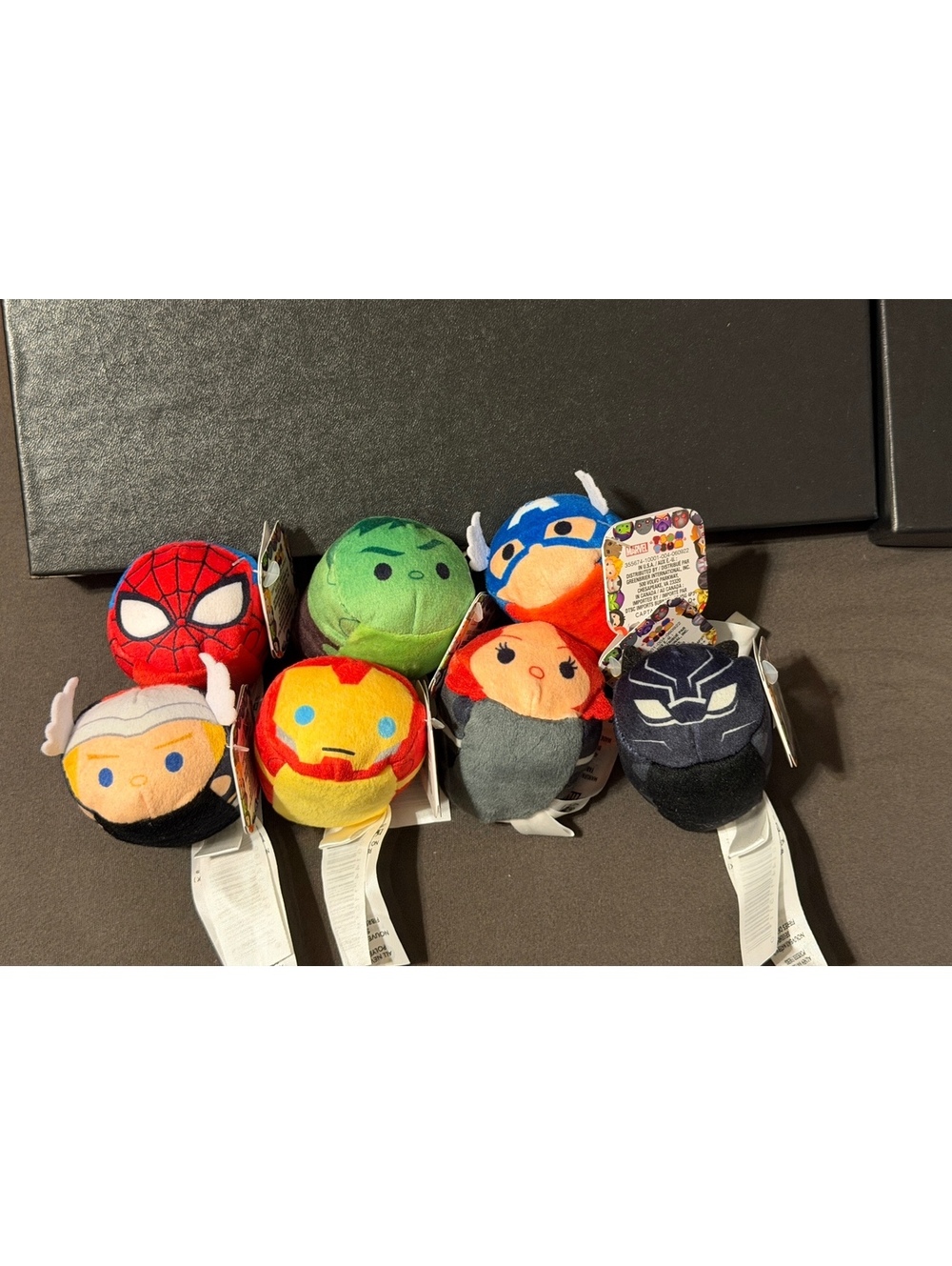 Disney Marvel Tsum Tsum  Stackable Plush Toy Avengers Collection (7 pieces)